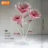 Adereços Decorativos, Flores Artificiais, Flores Simuladas, Flores Coloridas Grandes para Shoppings, Flores de Malha de Seda Prontas, Flores Feitas à Mão, Decorações Internas e Externas