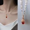 Cadena para Clavícula Pixiu de la Suerte Acero de Titanio Collar Corto Imitación Oro para Mujer Antialérgico No se Desvanece Popular Versátil Cadena para el Cuello