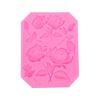 Nuevo molde de silicona para tarta de azúcar con forma de rosa grande, molde para decoración de tarta de chocolate líquido con azúcar con forma de rosa grande
