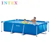 INTEX piscina de estructura 28270 piscina de estructura tubular Piscina para niños piscina cuadrada de peces 220*150*60cm