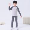 Lã Amoreira Seda Infantil Roupa Interior Térmica terno Outono e Inverno Homens e Mulheres Outono Roupas e Calças de Outono Forrado de lã Algodão Colete