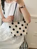 Bolso Tote de Diseño Nuevo de Lunares Primavera/Verano 2026, Bolso de Hombro y Mano, Bolso Versátil Casual de Uso Diario para Viajes al Trabajo para Mujer