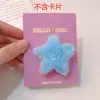 Dulce linda pinza para el pelo de peluche japonesa estrella pinza para flequillo Milenio chica popular y2g pinza para el pelo de cinco puntas tocado