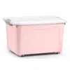Caja de Almacenamiento al por Mayor Caja Organizadora de Plástico para Desorden de Escritorio Caja de Almacenamiento de Ropa para Dormitorio Caja Organizadora para Mudanzas Gabinete de Almacenamiento