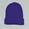 Chapéu de malha de cor sólida de quatro estações estilo coreano para homens e mulheres Hospitalização Quimioterapia Baotou Moon Hat Pullover Chapéu frio Casal Chapéu de lã
