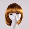 Cross Border Halloween Preto Estudante Cabelo Cos Peruca Bobo Cabeça Verde Cor Feminina Short Straight Hair Party Dress Up