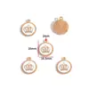 Accesorios de Joyería de Aleación para Hacer Manualidades con Forma de Gota de Aceite Bolsita de Maquillaje para Niñas Accesorios de Tacones Altos Pulsera Pendientes Colgante W507
