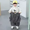 Conjunto de Primavera e Outono para Crianças 2026 Novo Estilo Meninos Estilo Coreano Colete Solto Conjunto de Três Peças Roupas de Primavera para Bebê Menino