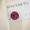 Tecido Tridimensional Rosa de Cetim Bud DIY Artesanal 3cm Acessórios para Acessórios de Cabelo, Sapatos, Chapéus, Bolsas e Acessórios de Vestuário