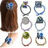 Estilo coreano simples voleibol headwear anel de cabelo corda de cabelo corda de cabelo Etsy cabelo pequeno tendão de borracha simples corda de cabelo anel de cabelo feito à mão