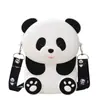 Porta-moedas de Silicone de Panda de Desenho Animado Bolsa Mini de Menina Fofa Bolsa Infantil Em Estoque Bolsa Pequena de Silicone Personalizável