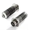 Suministro Exclusivo Transfronterizo para Faros LED de Dos Colores para Vehículos Eléctricos y Motocicletas Cañón de Acero Pequeño Ojo de Pez H4/P15D/Garras Únicas
