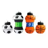 Botella de Agua de Capacidad Extra Grande 1L Plegable de Silicona para Exteriores Fútbol Deportes Taza de Agua Capacidad 32oz Botella de Agua Portátil de Silicona