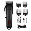 Cortadora de pelo eléctrica digital para peluquería, cortadora de pelo inalámbrica de carga, cortadora de pelo para salón de peluquería, cortadora de pelo doméstica.