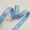 Fita de Diamante 1,2cm Fita Jacquard Quadrada de Seda Dourada Cinto de Renda Étnica Ventilador de Grupo DIY Envolvimento de Presentes Acessórios Hanfu