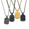 Viking Nórdico Retrô Capacete de Odin Pingente de Aço Titânio Pirata Estiloso Moda Tendência Colar com Pingente Masculino Atacado
