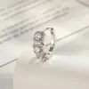 Nuevos Pendientes Cuadrados Geométricos Estilo Frío con Circonita Incrustada de Cobre de Hensen Pendientes para Niña Pendientes Pendientes