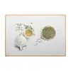 Paño de cocina al por mayor tapete de té gamuza tapete de té terciopelo coral tela de té pintado chino moda nacional estilo antiguo tapete para taza de té tapete de té altamente absorbente