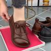 Mocasines con cordones para mamás al por mayor Primavera y Otoño 2026 Piel suave Plataforma Suela gruesa Zapatos pequeños de piel Nuevas llegadas de primavera