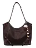 Bolsas de Moda Otoño e Invierno para Mujer 2026 Nuevo Estilo Coreano Casual Versátil Ropa de Trabajo Bolso Tote Gran Capacidad Bolso de Hombro Retro