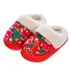 Pantuflas de algodón florales del noreste para niñas, nuevo modelo de invierno 2026, cómodas y ligeras, zapatos de algodón cálidos de felpa para el hogar para niños