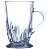 Taza de vidrio Benma G-HORSE, taza de té, taza de café, taza de agua, taza de vino, oficina, hogar, transparente, incoloro, cinturón