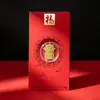 Año Nuevo del Cordero Pegatina Dorada para Teléfono Sobre Rojo Oro Puro 999 Regalo Compañero de Alta Gama Regalo de Reunión Anual de la Empresa Venta al por Mayor