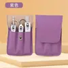 Nuevo Juego de Regalo Portátil de Acero al Carbono de 6 Piezas para Uso Doméstico Cortaúñas, Logo Personalizable, Juego de Cortauñas de Alta Calidad