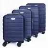 Malas de viagem em ABS conjunto de 4 peças malas de viagem 16 polegadas 20 polegadas 24 polegadas 28 polegadas conjunto de quatro peças presente de fábrica atacado