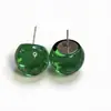 Pendientes Redondos de Cuentas Coloridas de Verano para Niñas, Pendientes de Diseño Único, Pendientes Elegantes y con Estilo, Nuevos Accesorios