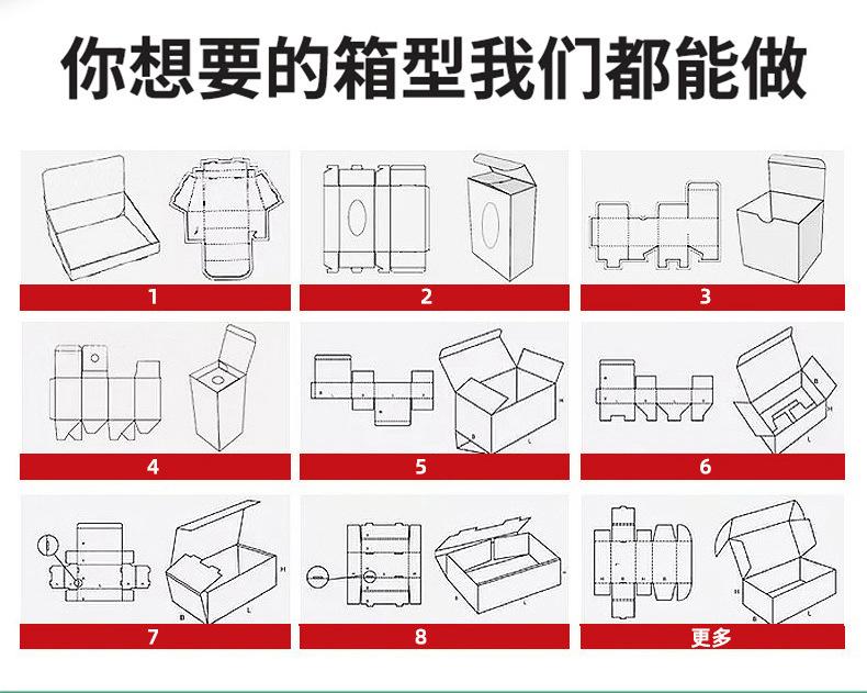 T1-T7飞机盒B1-B6电商快递打包飞机盒口红礼盒加硬瓦楞