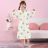 Pijama Infantil, Primavera e Outono, Manga Longa, Fino, Desenho Animado, Roupa de Casa, Roupas para Ar Condicionado de Verão, Conjunto de Pijama Fino para Crianças Maiores
