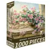 Puzle de 1000 piezas Sakura Town Fabricante Popular Transfronterizo Alta Dificultad Alivio del Estrés Juguete Educativo para Niñas Regalo de Cumpleaños