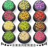 Conjunto Misto Série Frutas 5mm Transfronteiriço Ultrafino Pó Glitter Maquiagem Esmalte Gel Nail Art Material de Joalheria