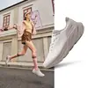 Zapatillas de Correr Yundong Hongxing Erke Otoño Nuevas Ligeras Amortiguadoras Zapatos Deportivos de Suela Gruesa para Mujer Zapatos de Suela Blanda Zapatillas de Correr