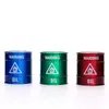 Tambor de Aceite Metálico para Hierbas de Venta Caliente Transfronterizo Molinillo Diámetro 41mm Molinillo de Tres Capas Aleación de Zinc Trituradora de Tabaco molinillo