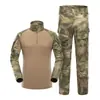 Conjunto de Uniforme Frog G2 para Homens, Manga Longa Camuflagem Americana Resistente ao Desgaste para Uso Externo Uniforme Tático, Conjunto de Treinamento no Atacado, Uniforme de Segurança Transfronteiriço