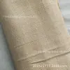 Tela de Paja Jacquard de Dos Tonos Sarga Lisa Raffia Manualidades para Equipaje Tela Tejida PE Equipaje Clásico Listo para Usar