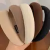 Mismo Estilo que Xiaohongshu, Elegante Diadema Retro Francesa de Cabeza de Calavera Alta, Diadema Versátil de Esponja, Diadema para Lavarse la Cara, Accesorio para el Cabello