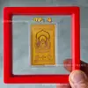 Ocho Santos Patronos de Oro Pegatinas para Teléfono Móvil Amarillo Dios de la Riqueza Kazarikaram Dorado Tangka Mancha Fabricante Suministros Tarjetas de Buda
