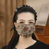 Nueva Máscara Cálida de Otoño/Invierno A prueba de Viento Protección contra el Frío No Lastima los Oídos Máscara de Tela para Mujer con Forro Polar Añadido Protector Facial Engrosado Lavable