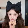 Acessório de cabeça grande com uma tiara de laço maior que o rosto, não aperta a cabeça, fofo, alta abóbada craniana, tiara, presilha de cabelo, acessório de cabelo, feminino