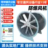 Ventilador a prueba de explosiones de bajo ruido para plantas químicas, cabinas de pintura, almacenes, ventilación de gases inflamables y explosivos, ventilador axial a prueba de explosiones