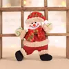 Decoraciones de Navidad, Accesorios para Árbol de Navidad, Muñecos de Tela Navideños, Colgantes, Anciano Bailarín, Muñecos de Nieve, Colgantes Pequeños