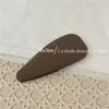 Grampo de Cabelo de Tecido Geométrico Novo Estilo Coreano, Presilha de Franja Fashion Vintage, Presilha Lateral, Grampo Elegante para a Parte de Trás da Cabeça