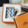 Caneca Simples e Moderna Personalizada Transfronteiriça Cerâmica para Homens e Mulheres Leite Casa Presente Copo de Água Xícara de Chá para Escritório