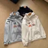 Sudadera con estampado de cachorros, dulce y juvenil, para mujer, colección otoño 2026, elegante, casual y sin esfuerzo chic, top de corte holgado y versátil