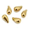 Colgante de Gota de Agua de Acero Inoxidable Colgante Color Acero Titanio 18k Collar DIY Aretes Accesorios de Joyería Cuentas al por Mayor