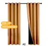 Suministro en Stock de Cortinas Populares de Comercio Exterior para Venta al por Mayor, Cortinas Negras Beni de Protección Solar Alto Apagón Transfronterizo Shein