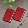 Colgante de Arena Dorada Púrpura Mineral Crudo Natural Paz y Seguridad Colgante del Año Zodiacal Rojo Cinabrio Joyería para Pareja Regalo